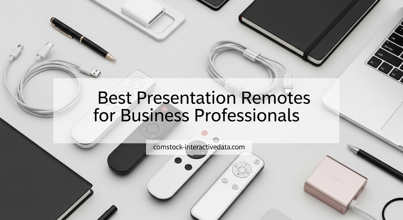Best Presentation Remotes for Business Professionals