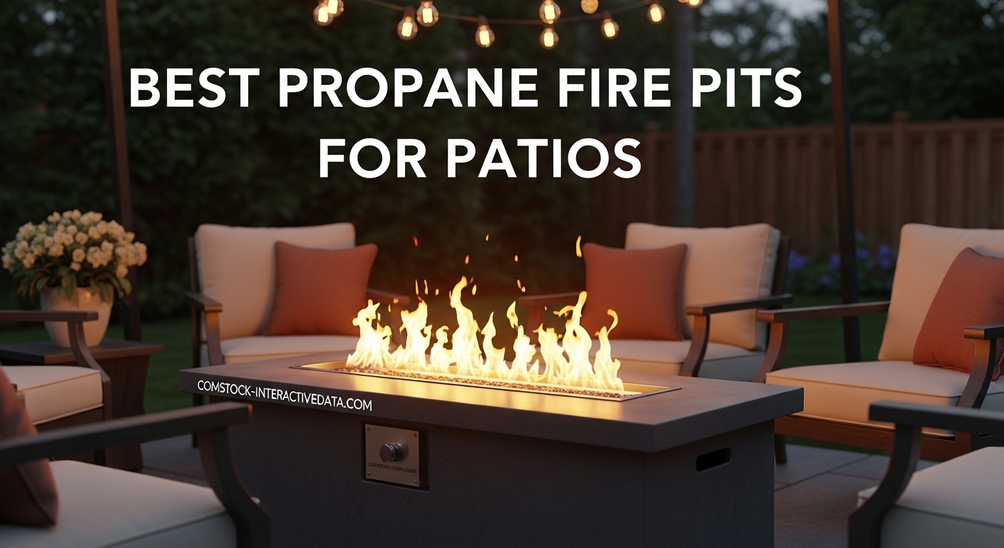 Best Propane Fire Pits for Patios
