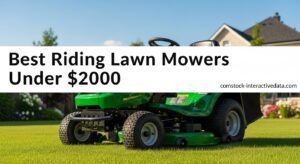 Best Riding Lawn Mowers Under $2000