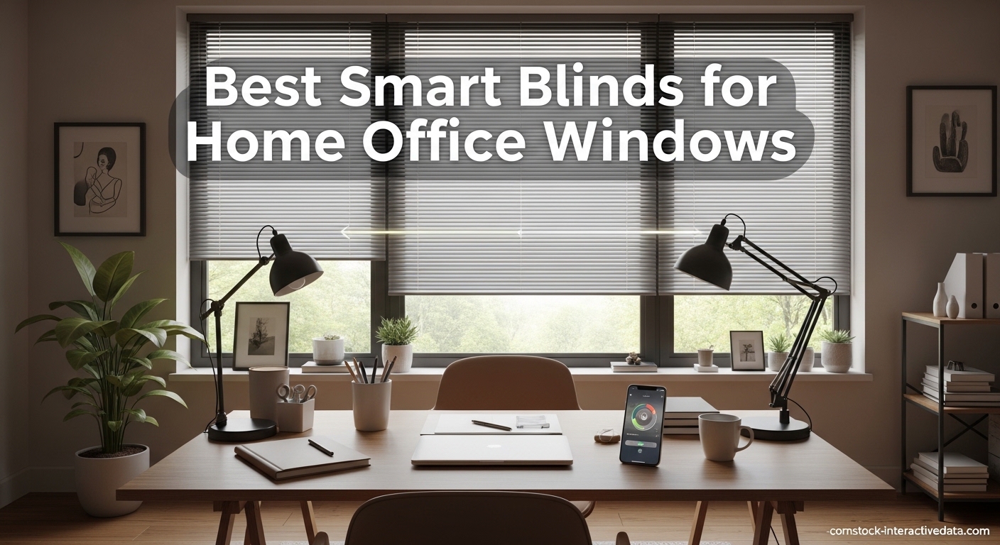 Best Smart Blinds for Home Office Windows