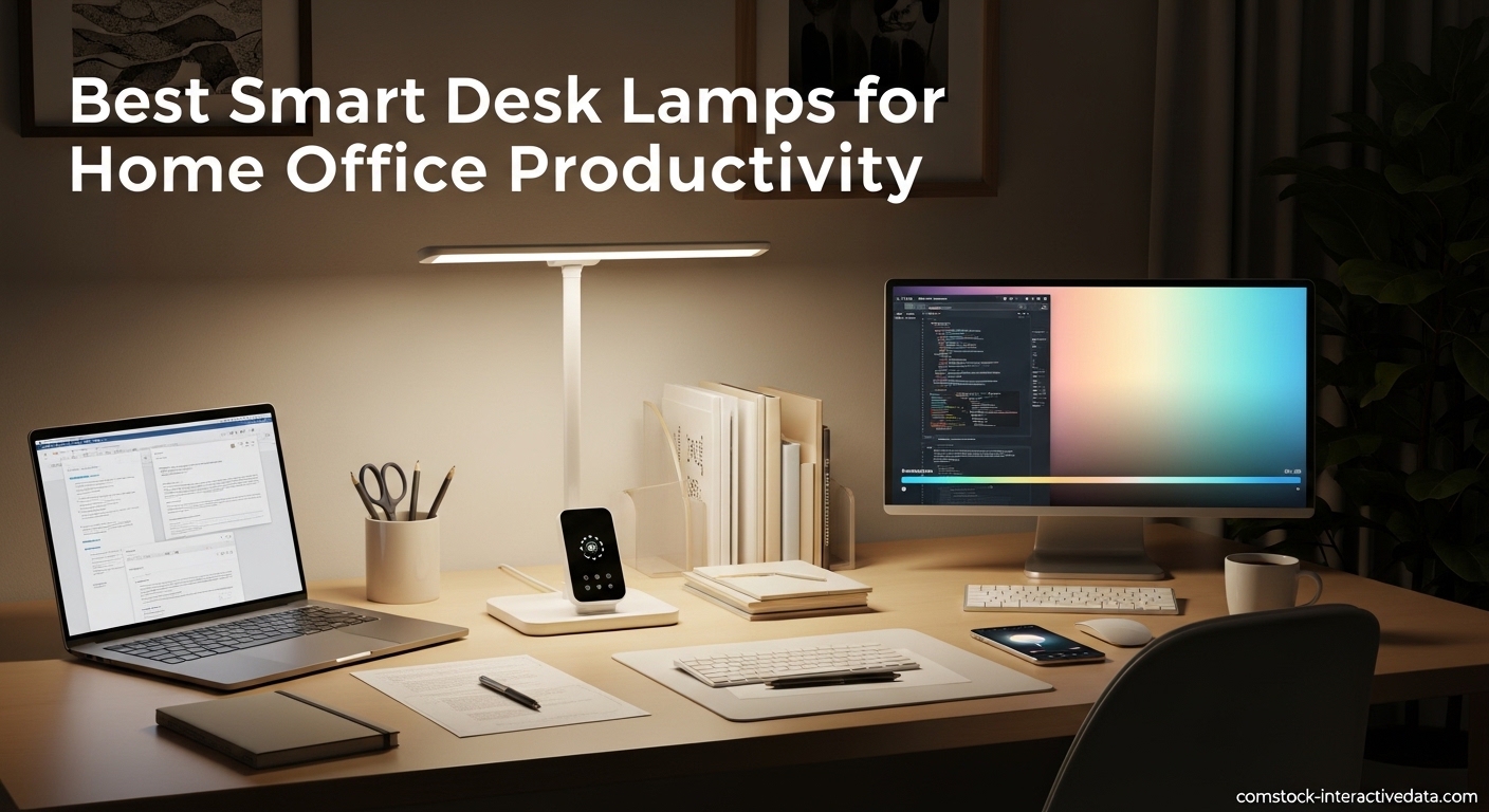 Best Smart Desk Lamps for Home Office Productivity