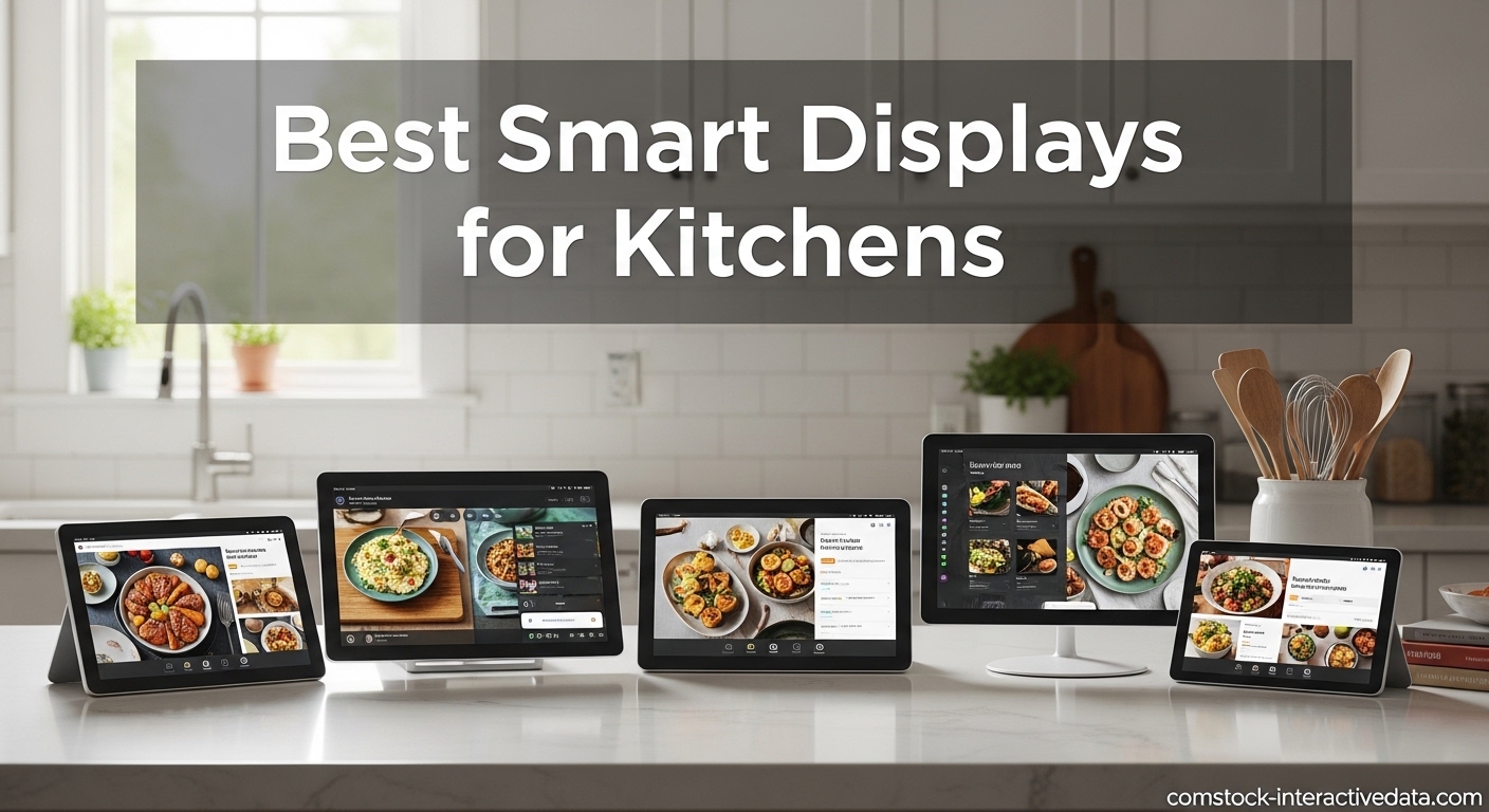 Best Smart Displays for Kitchens