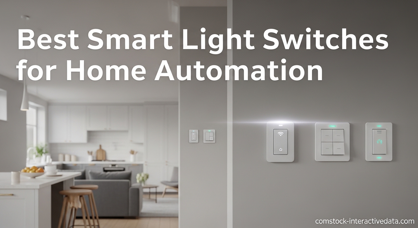 Best Smart Light Switches for Home Automation