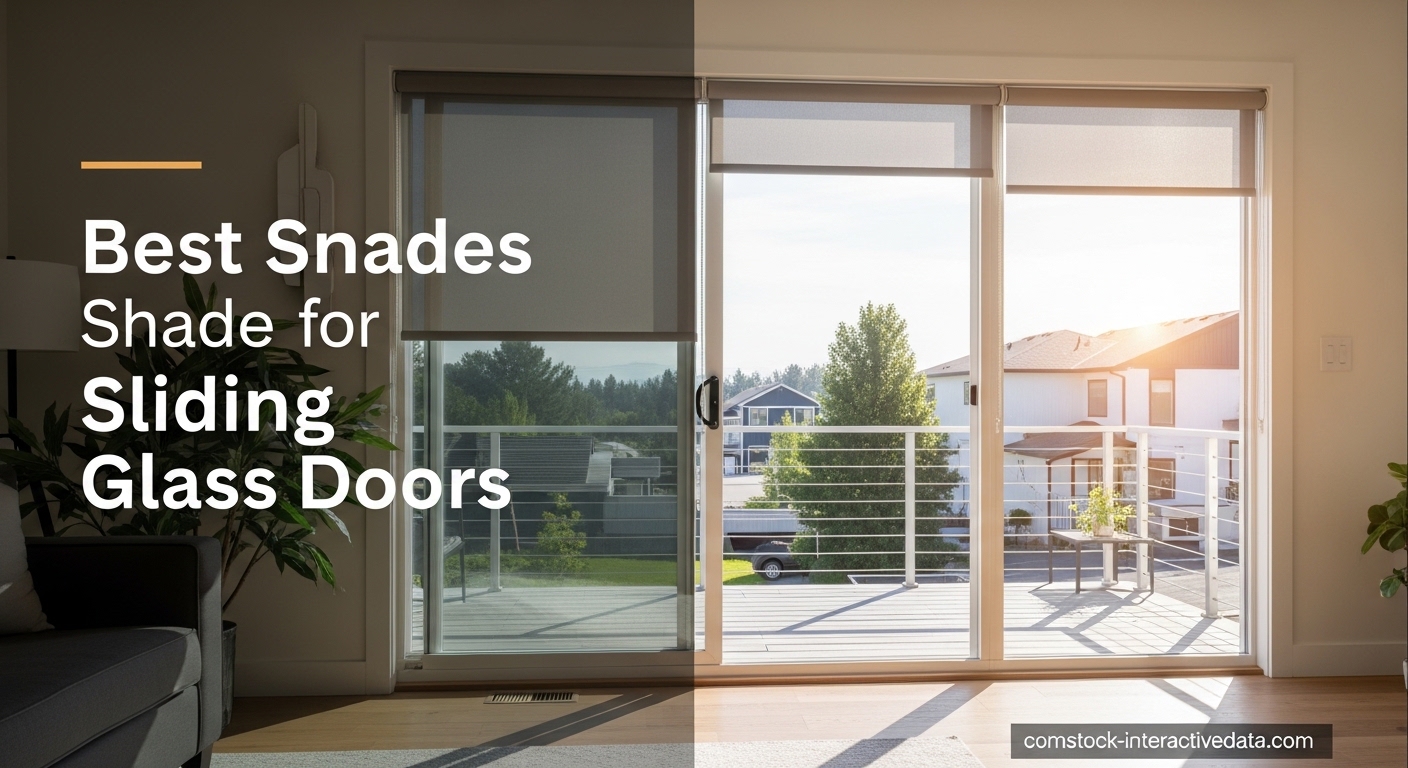 Best Smart Shades for Sliding Glass Doors