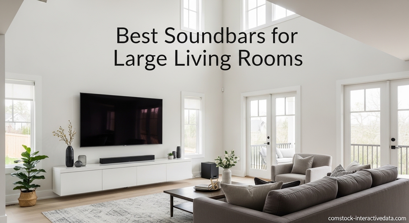 Best Soundbars for Large Living Rooms