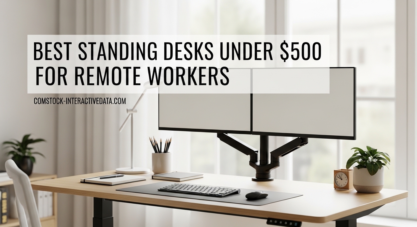Best Standing Desks Under $500 for Remote Workers