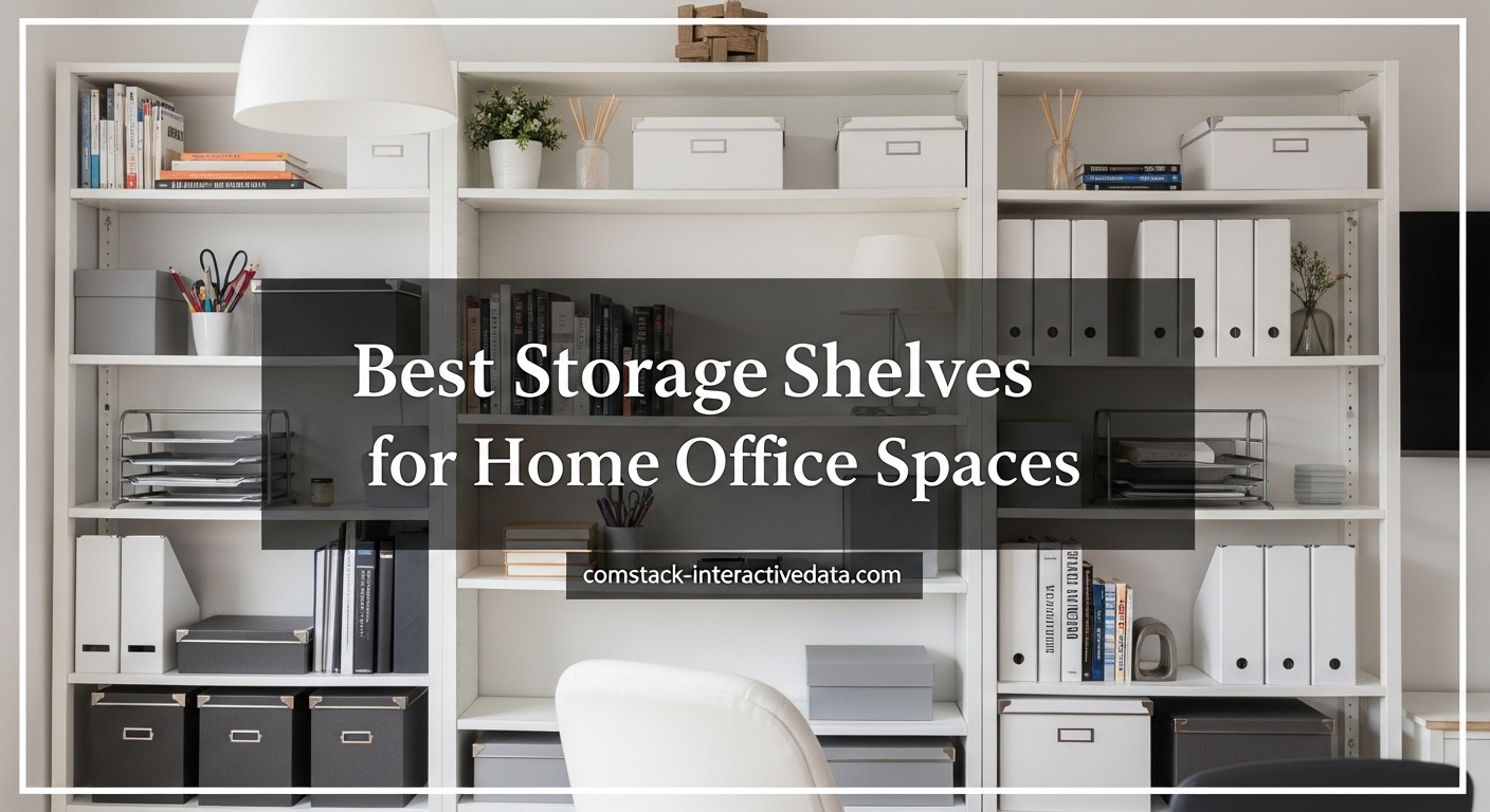 Best Storage Shelves for Home Office Spaces