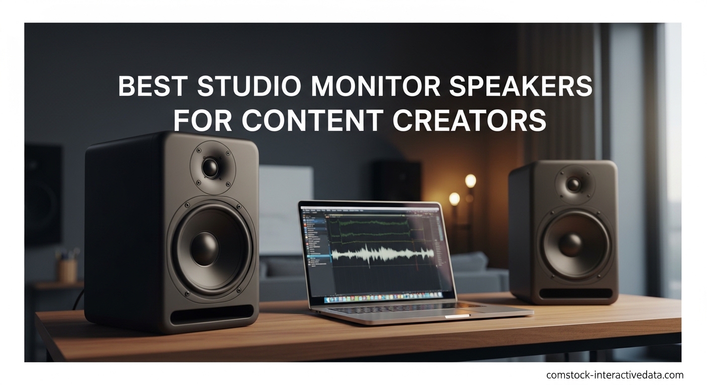Best Studio Monitor Speakers for Content Creators