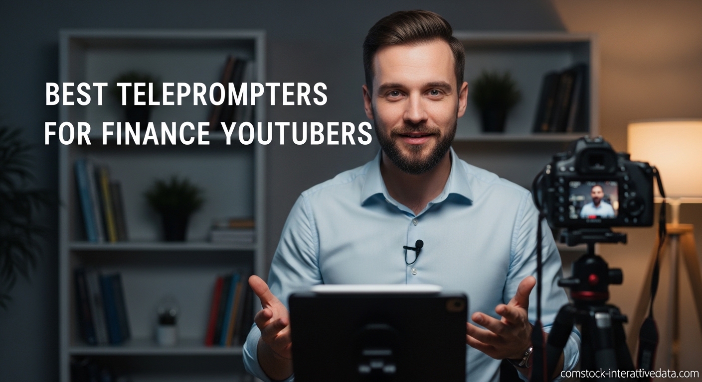 Best Teleprompters for Finance YouTubers