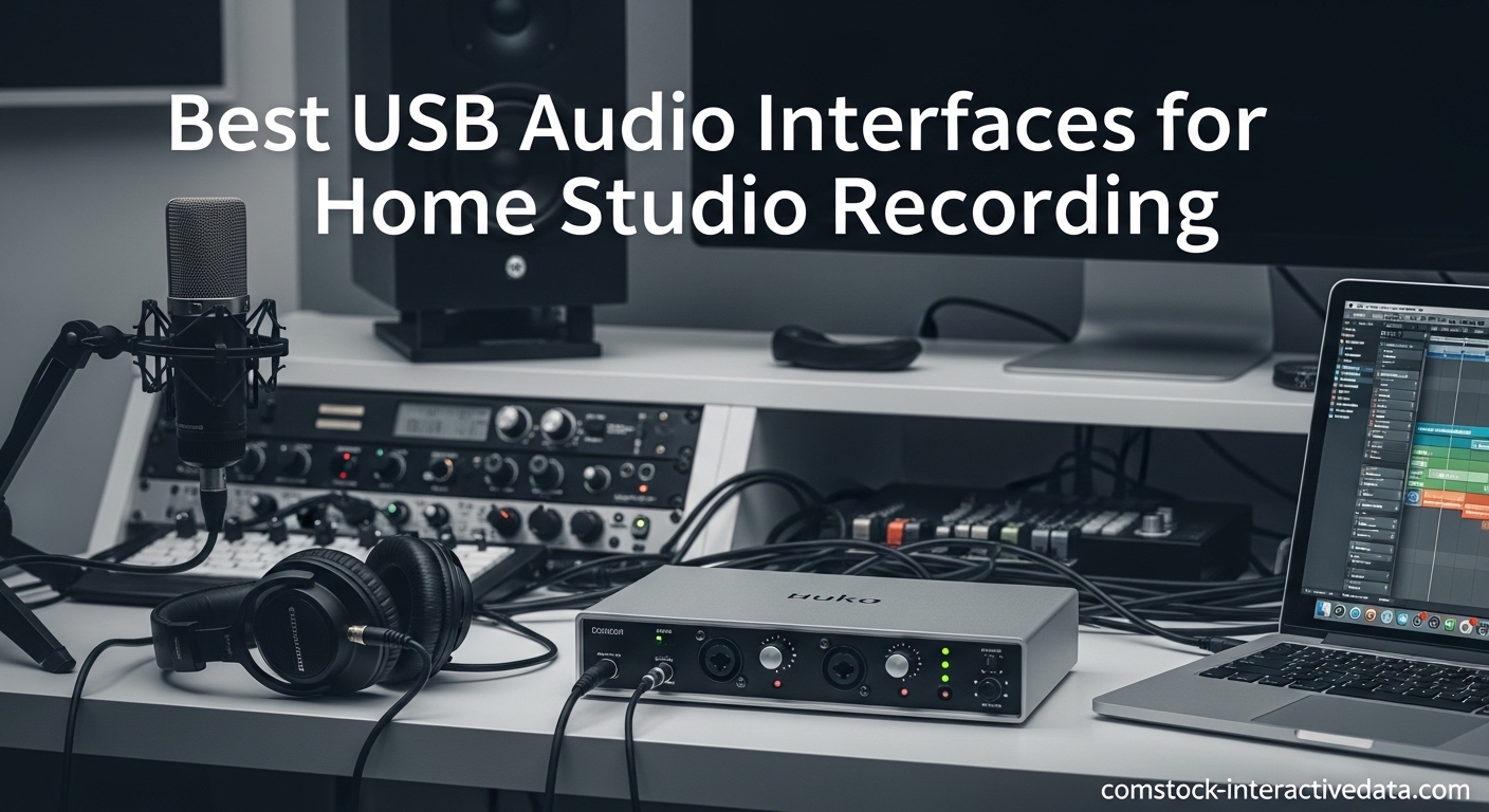 Best USB Audio Interfaces for Home Studio Recording
