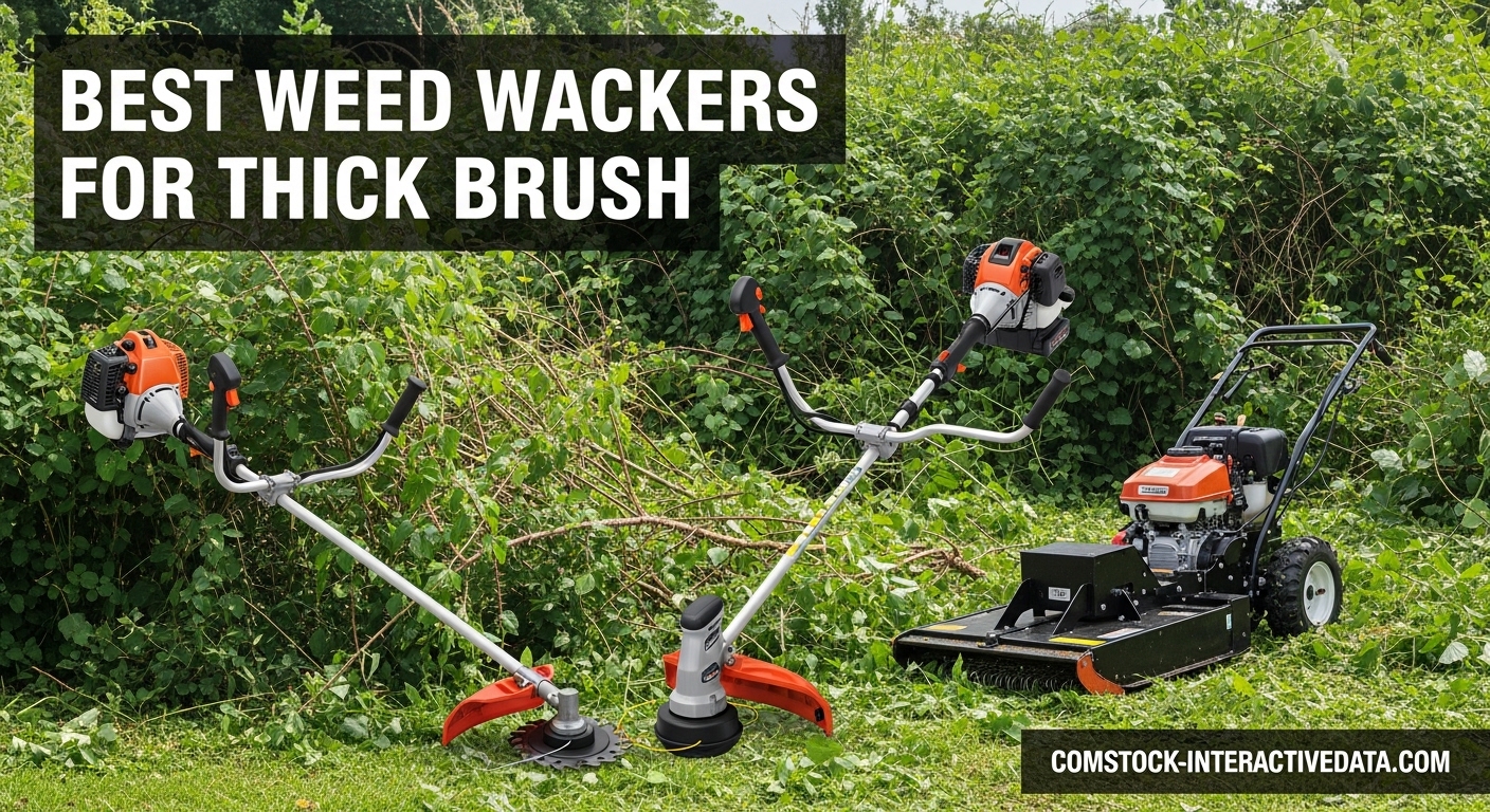 Best Weed Wackers for Thick Brush