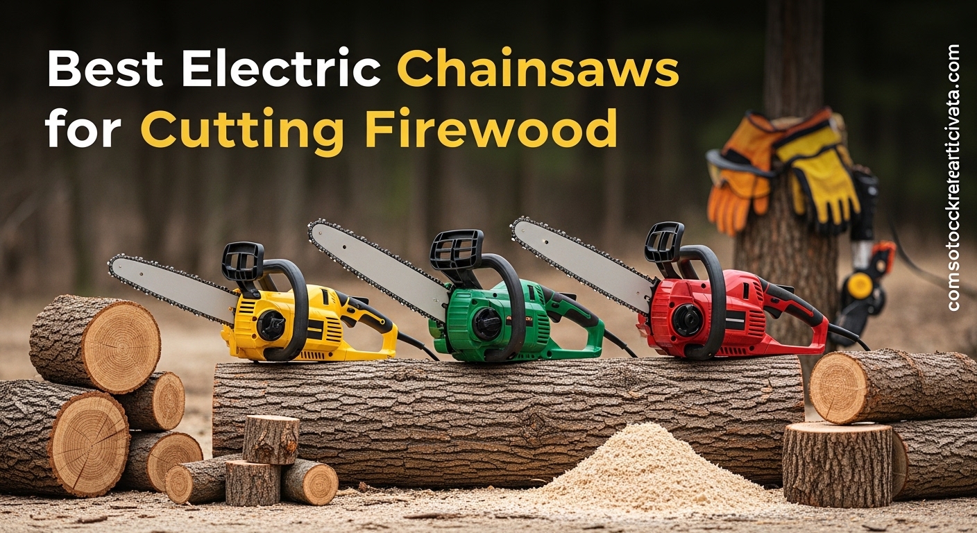 Best Electric Chainsaws for Cutting Firewood