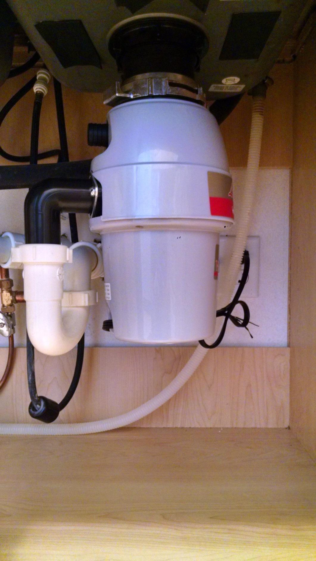 Waste King Garbage Disposal for Kitchen Sink with Power Cord, Food Waste Disposer, L-8000 customer photo 1