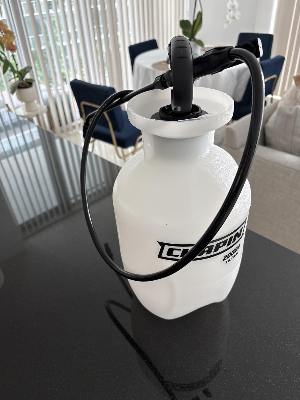 Chapin 20004 Pump Sprayer, 1-Gallon SureSpray Translucent Tank with Adjustable Cone Nozzle & 34