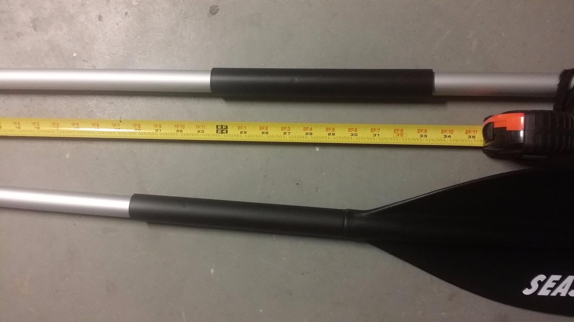 SeaSense Aluminum Kayak & Canoe Paddle - Aluminum Shaft, T-Grip, Polypropylene Blade - For Adults, Great for Recreational, Sport, Sea, Whitewater & Fishing Kayaking customer photo 1