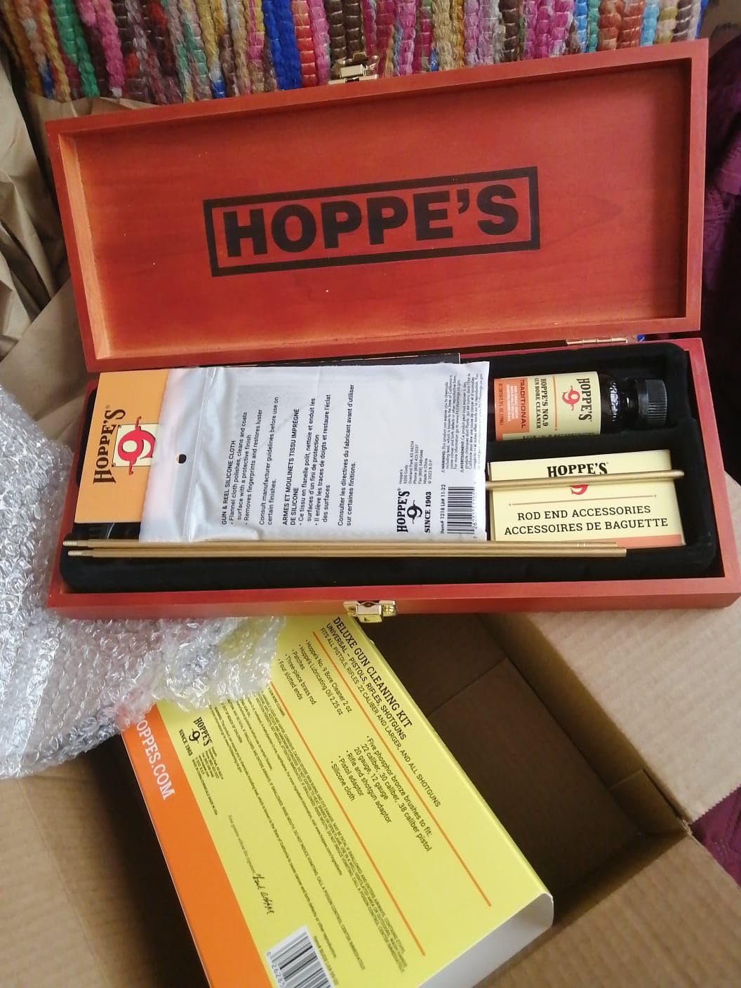 Hoppe's Rifle & Shotgun Cleaning Kit w/Handle, Box customer photo 1