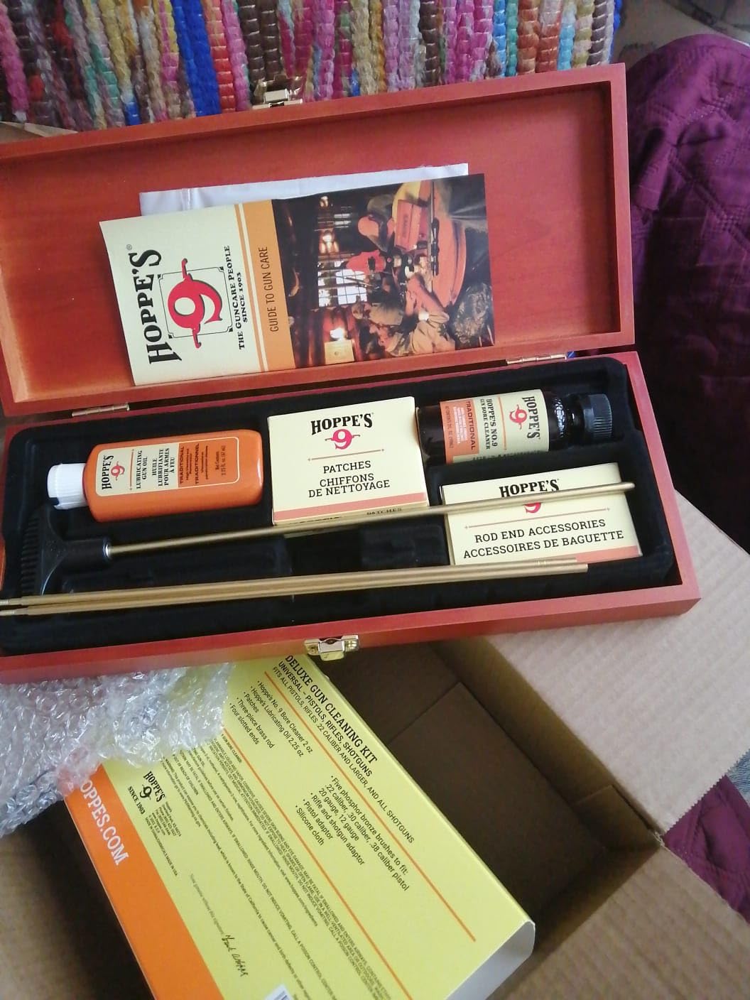 Hoppe's Rifle & Shotgun Cleaning Kit w/Handle, Box customer photo 2