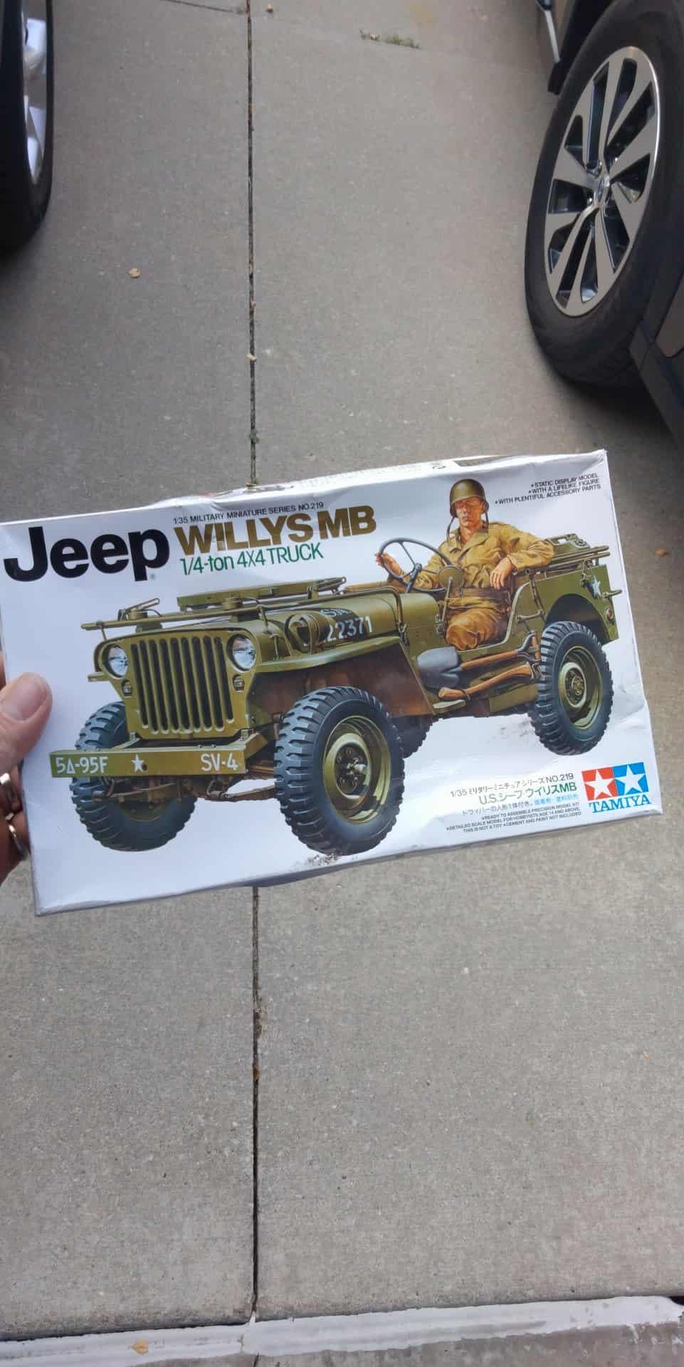 TAMIYA Jeep Willys 1/4 Ton 4X4 Hobby Model Kit customer photo 1