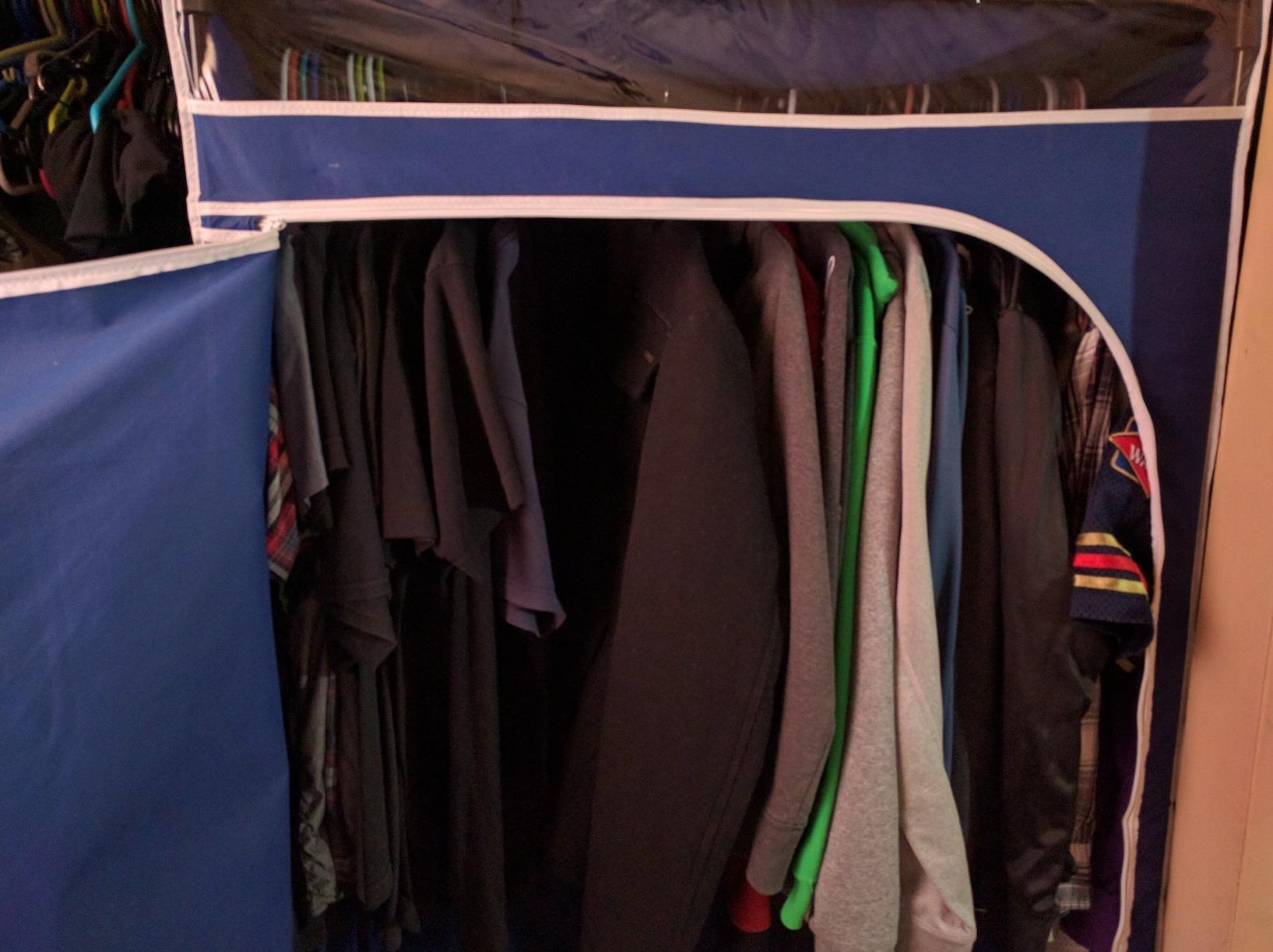 Whitmor 60-inch Extra-Wide Clothes Closet, 60