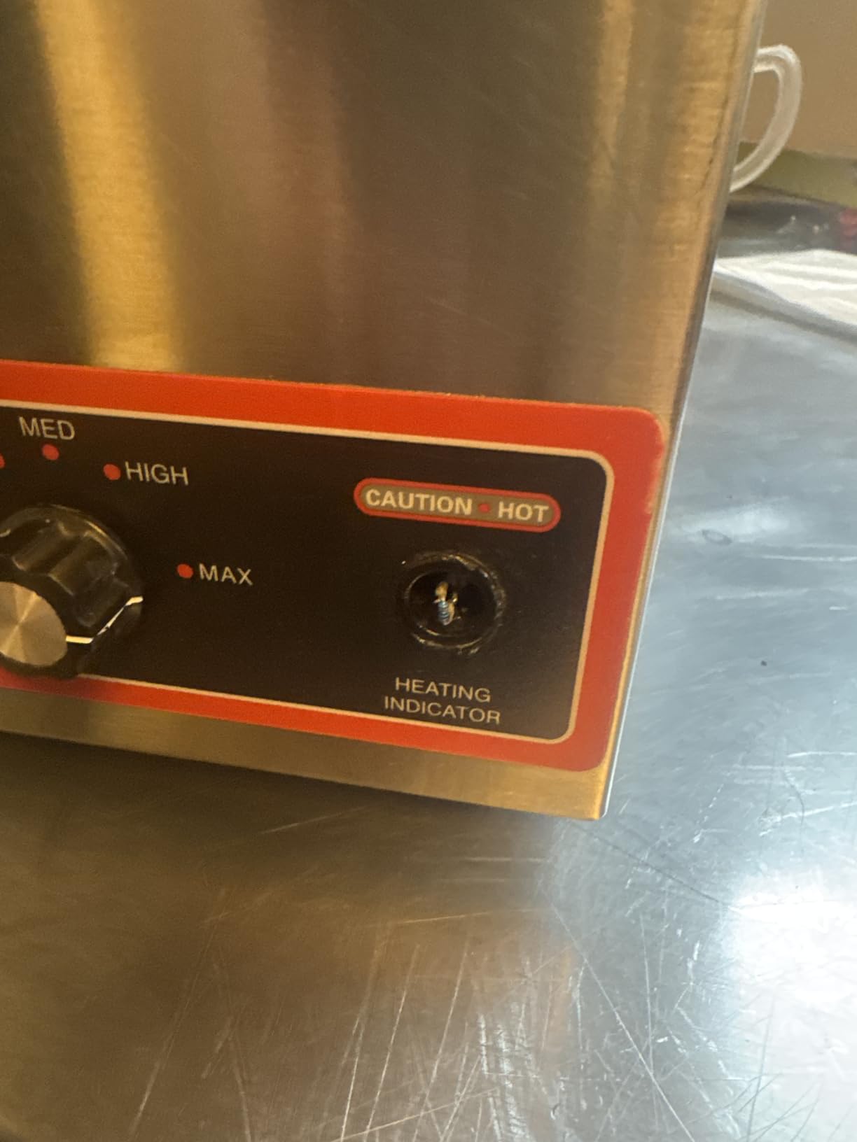 FW-S500 Commercial Portable Steam Table Food Warmer 120V 1200W, Stainless Steel, Large customer photo 1