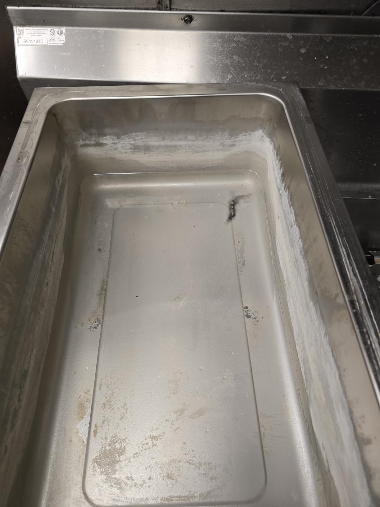 FW-S500 Commercial Portable Steam Table Food Warmer 120V 1200W, Stainless Steel, Large customer photo 2