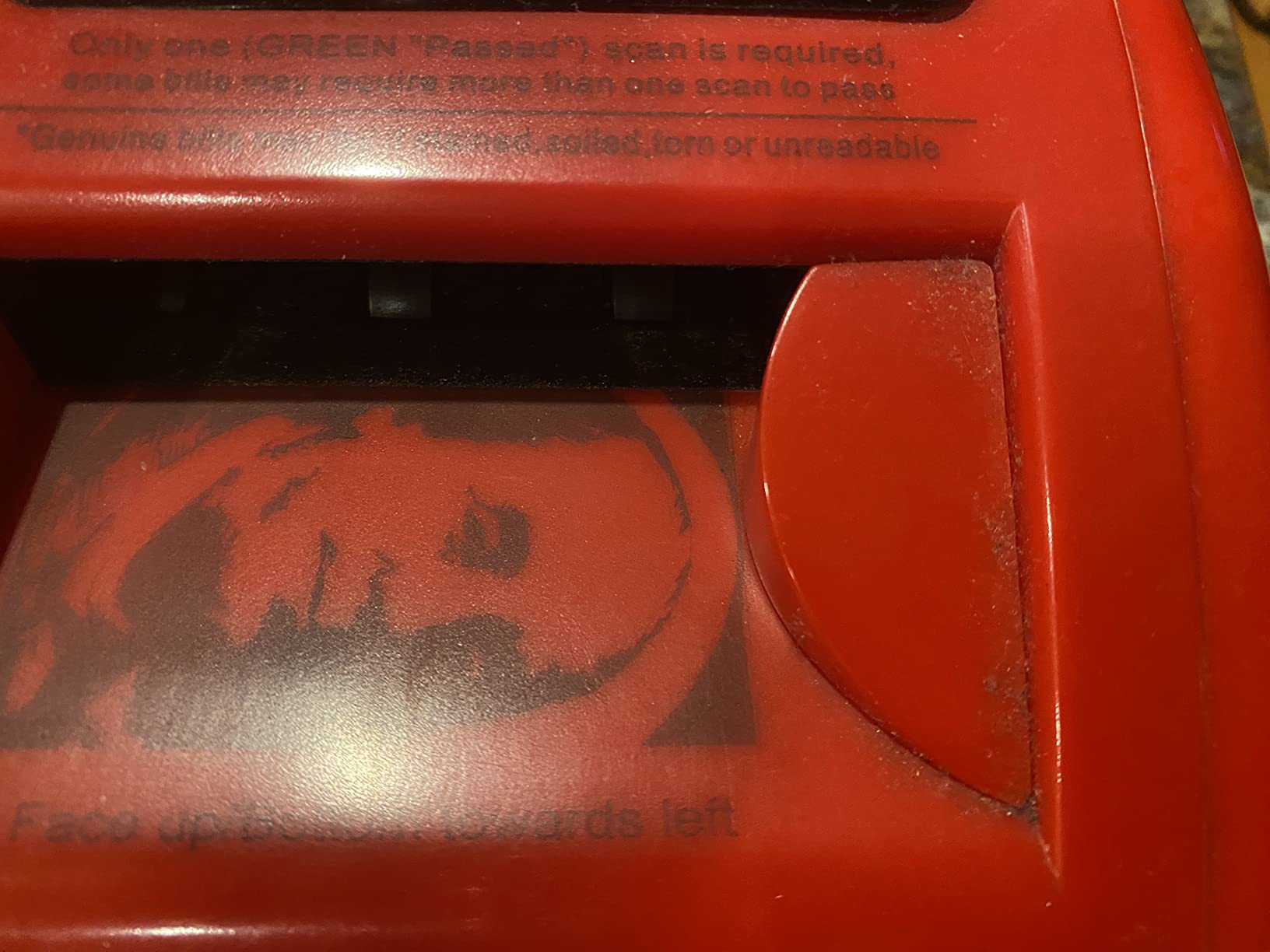 AccuBANKER D450 Counterfeit Money Checker Machine, Magnetic, Infrared, Watermark and Micro-Printing Detection in Less Than 1 Second with Audible and Visual Alert for Suspicious Bill customer photo 1
