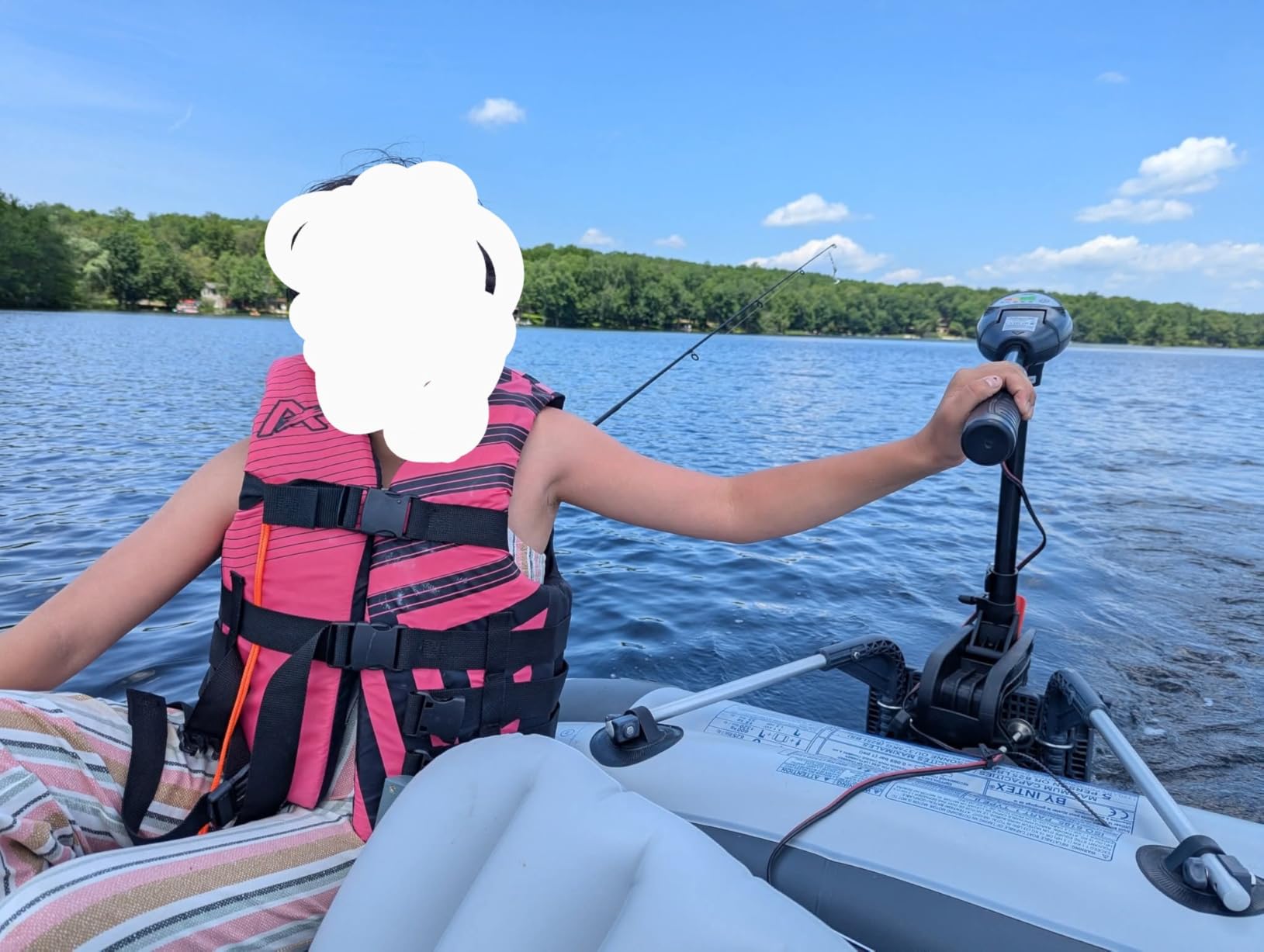 INTEX 68631E Transom Trolling Motor customer photo 1