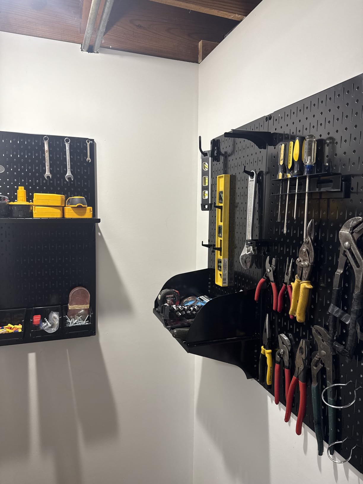 Wall Control 14in Accessory Hanger Tool Holder Bracket Pegboard Accessory Pegboard and Slotted Tool Board - Blue customer photo 1