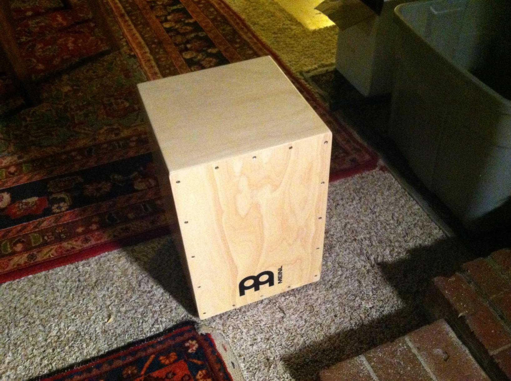 String Cajon Box Drum Instrument with Internal Snare Strings, Adjustable - NOT MADE IN CHINA - 2-YEAR WARRANTY customer photo 1