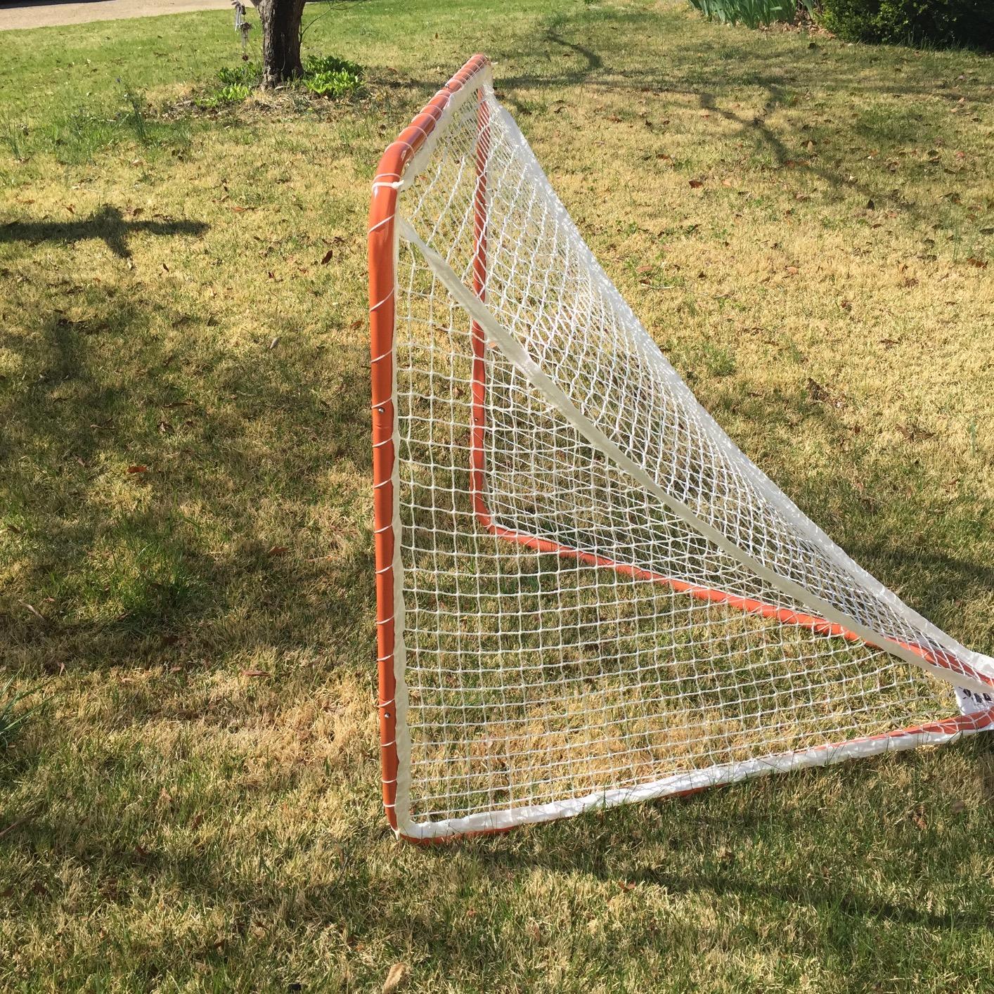 Franklin Sports Franklin Sports Backyard Lacrosse Goal - Kids + Adult Lacrosse Training Net - Lacrosse Training Equipment - Perfect for Youth + Adult Training customer photo 2