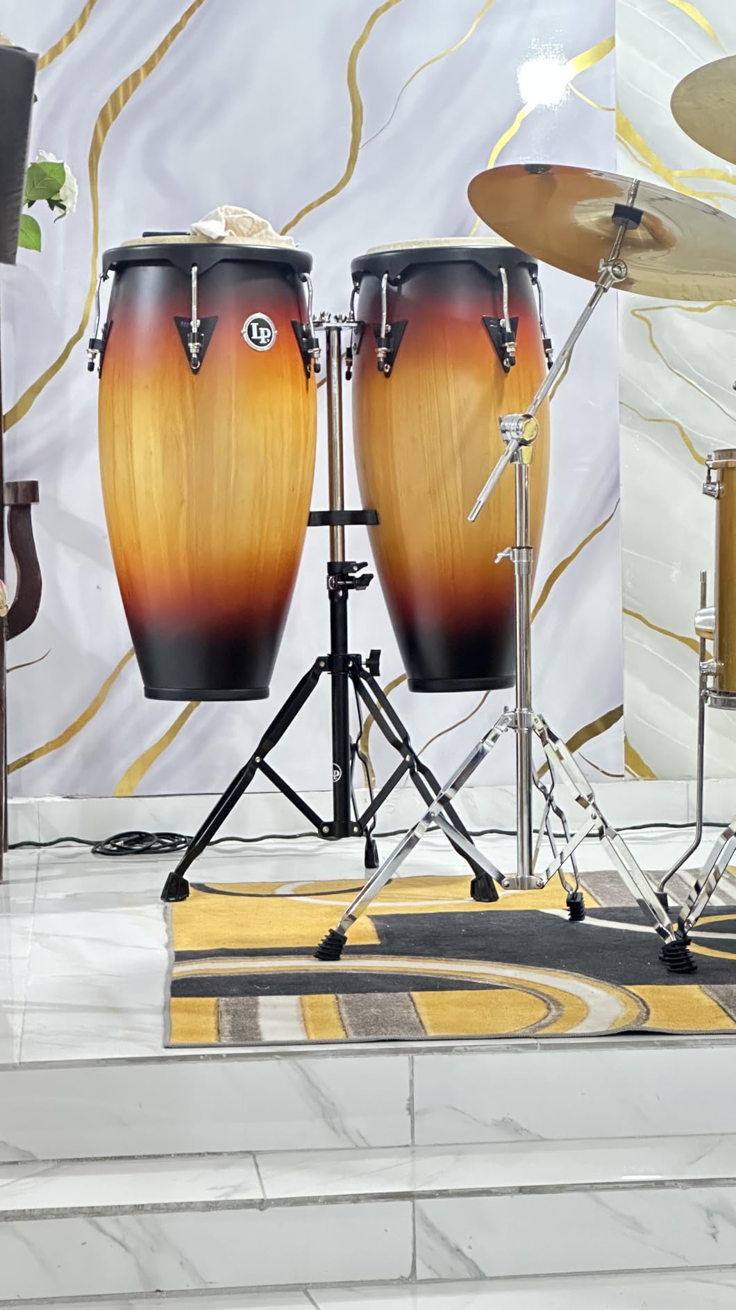 Latin Percussion LP City Wood Congas 10