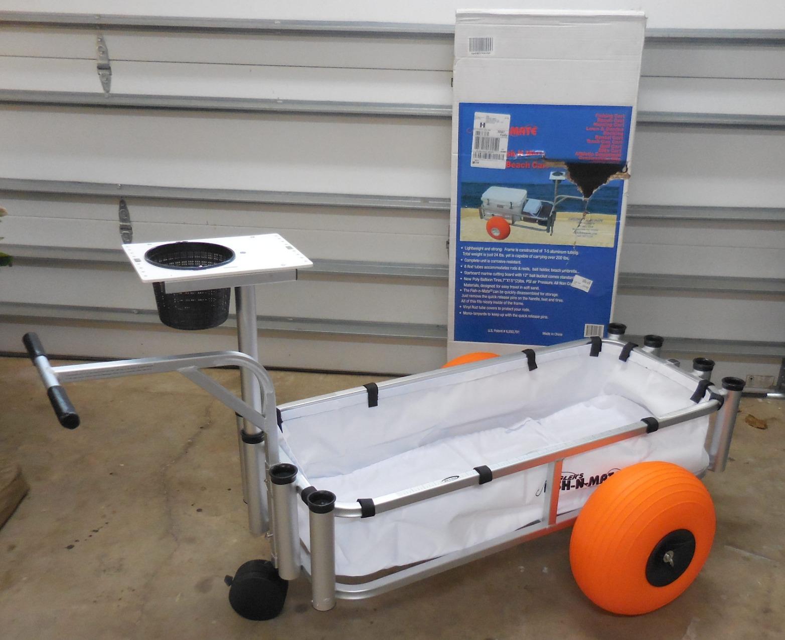 Anglers Fish-N-Mate 310 Sr Fishing Cart with Poly Wheels customer photo 2