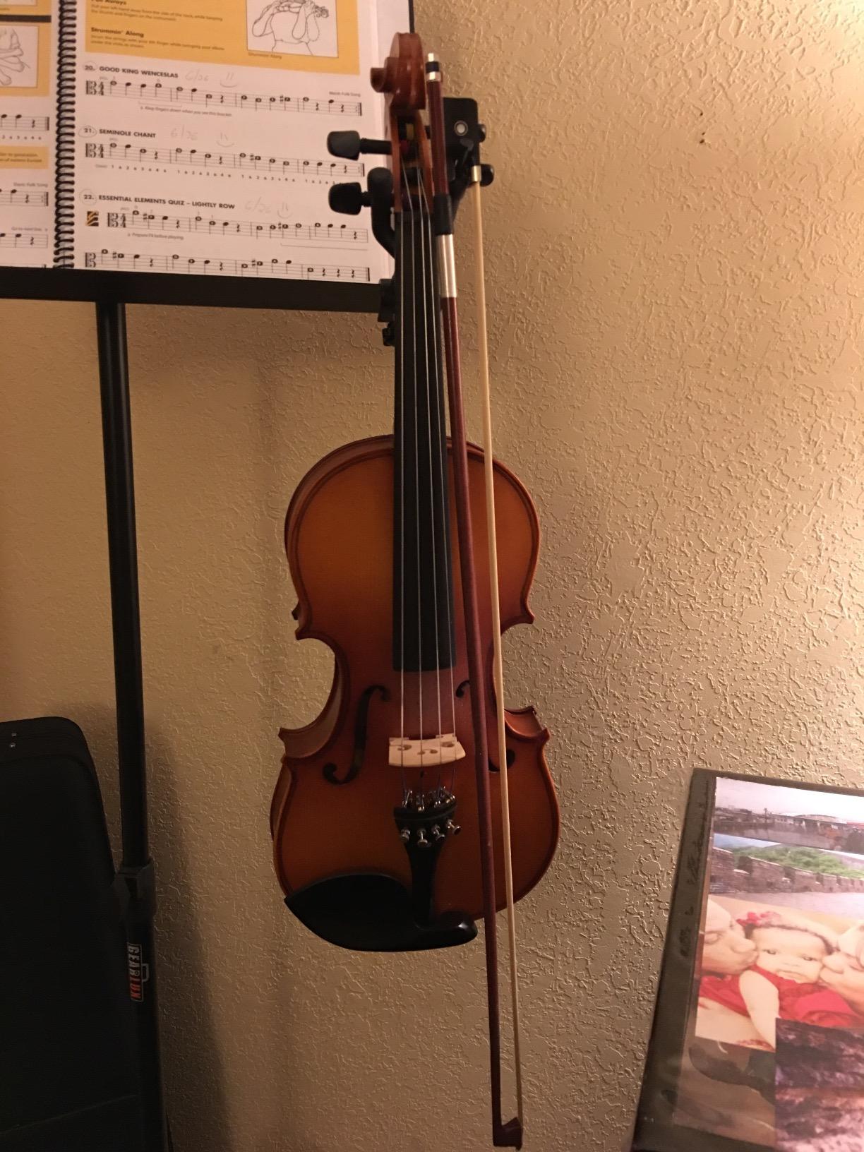Cecilio Solid Wood Viola 16 Inch, Professional Handcrafted Acoustic Viola with Ebony Fittings customer photo 1
