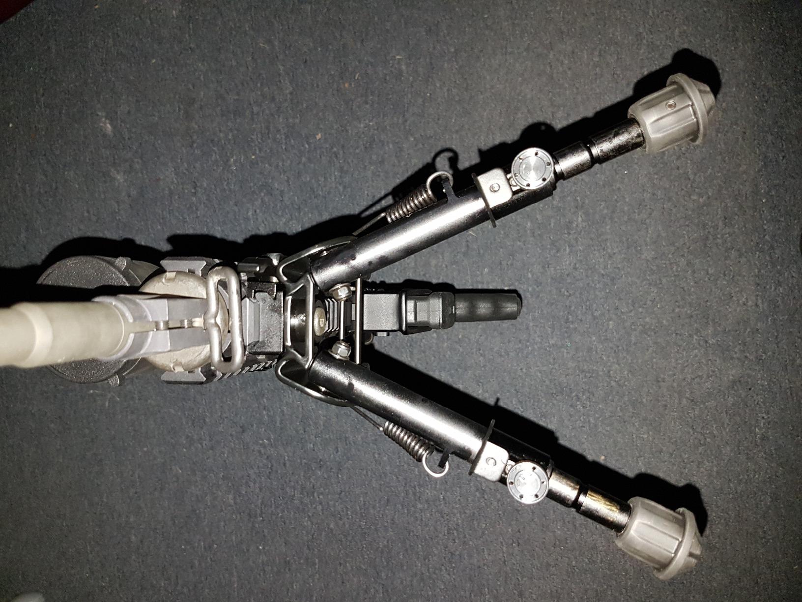 UTG Tactical OP Bipod, QD Lever Mount, Height 5.9