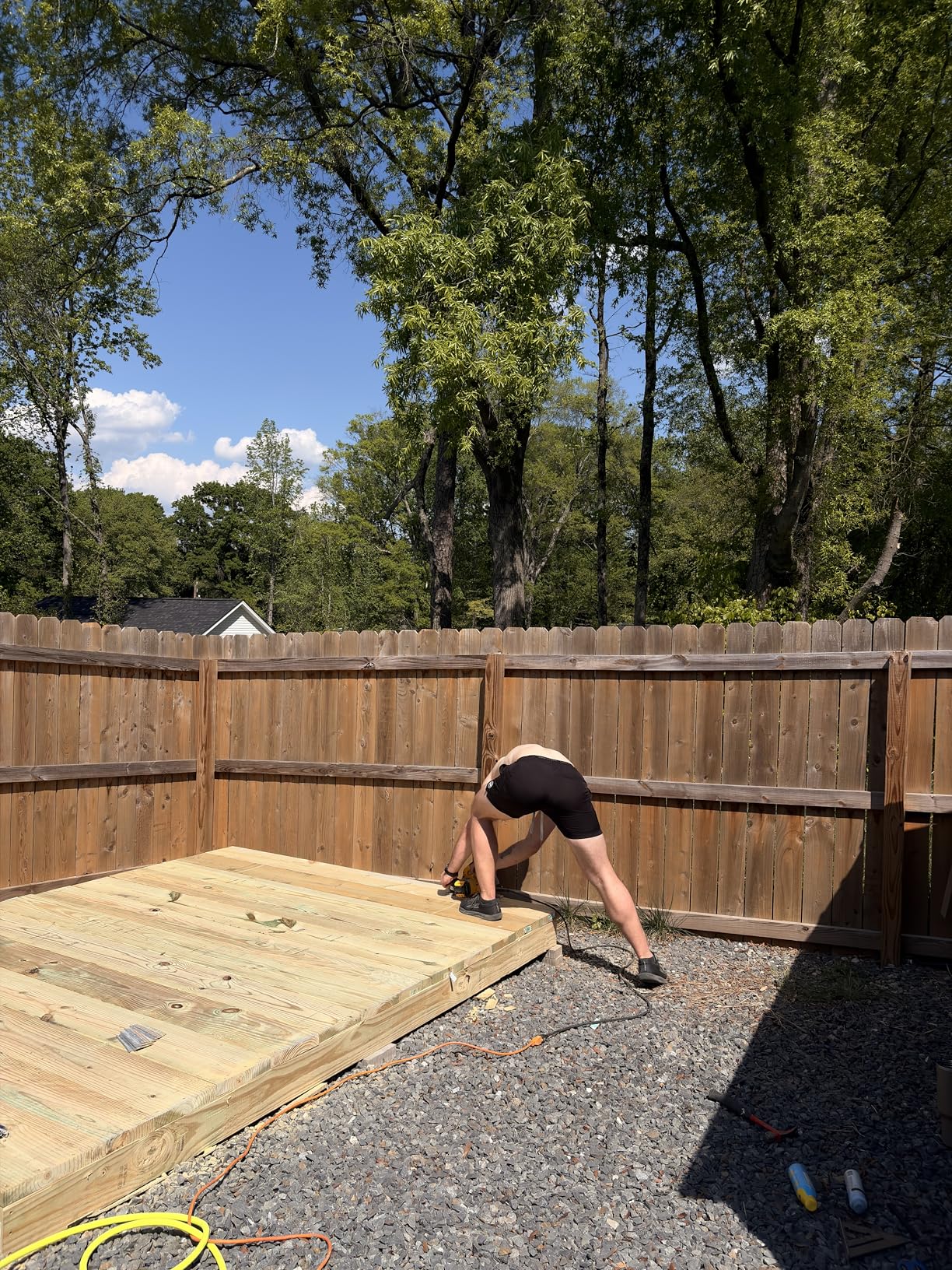 Suncast 8x10 Ft. Outdoor Storage Shed - Large Resin Outdoor Shed with Floor Included, Lockable Double Doors & Skylights customer photo 1