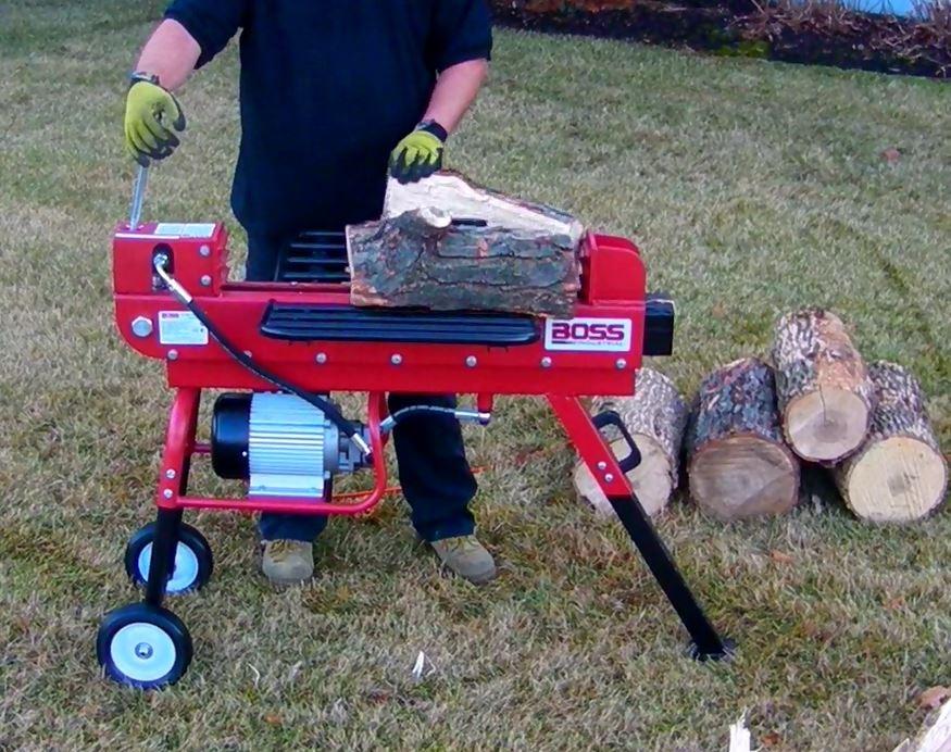 ED10T20 Industrial Electric Log Splitter, 10-Ton customer photo 1