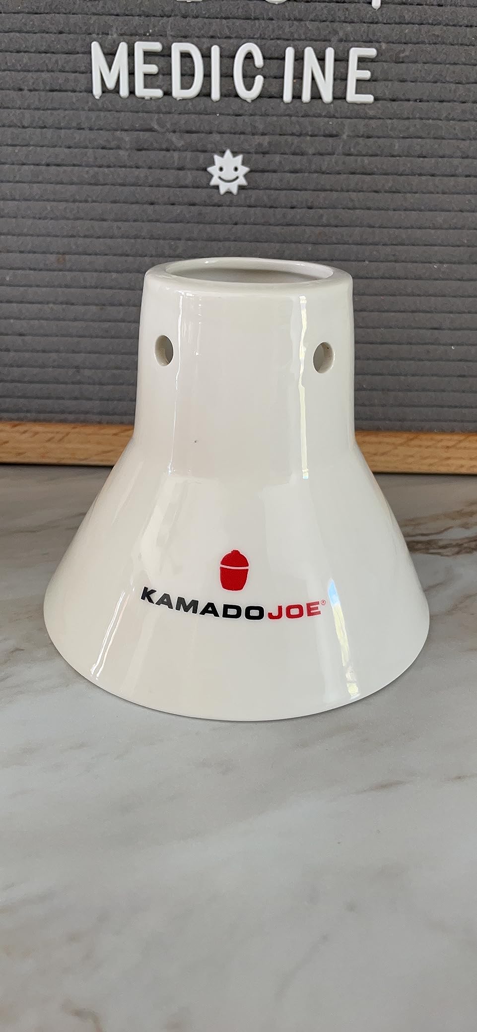 Kamado Joe Ceramic Chicken Cooking Stand and Roaster, Compatible with All Grills Including Classic Joe and Big Joe Kamado Grills, Model KJ-CS customer photo 1