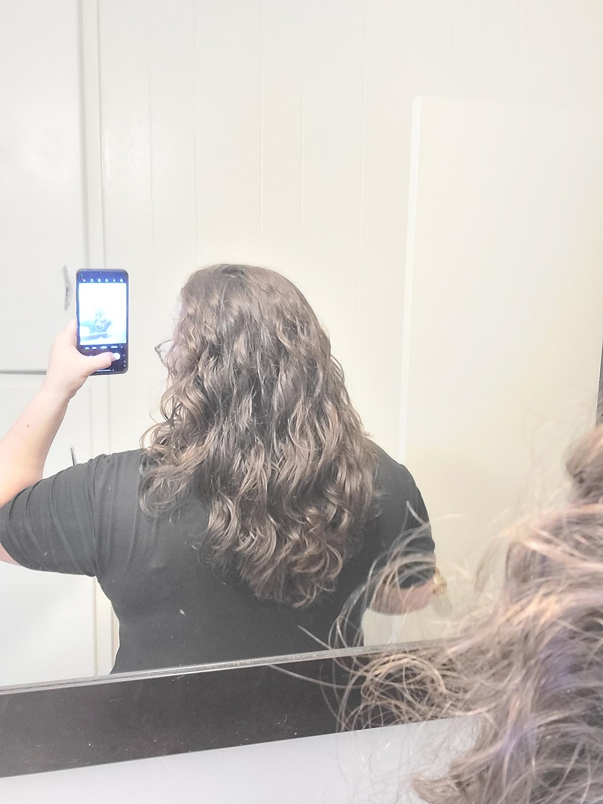 Bed Head Curls-in-Check 1875W Hair Diffuser Dryer | Great for Curly Hair, Reduce Frizz & Static | Diffuser Hair Dryer Enhances Natural Curl, Waves & Texture customer photo 2