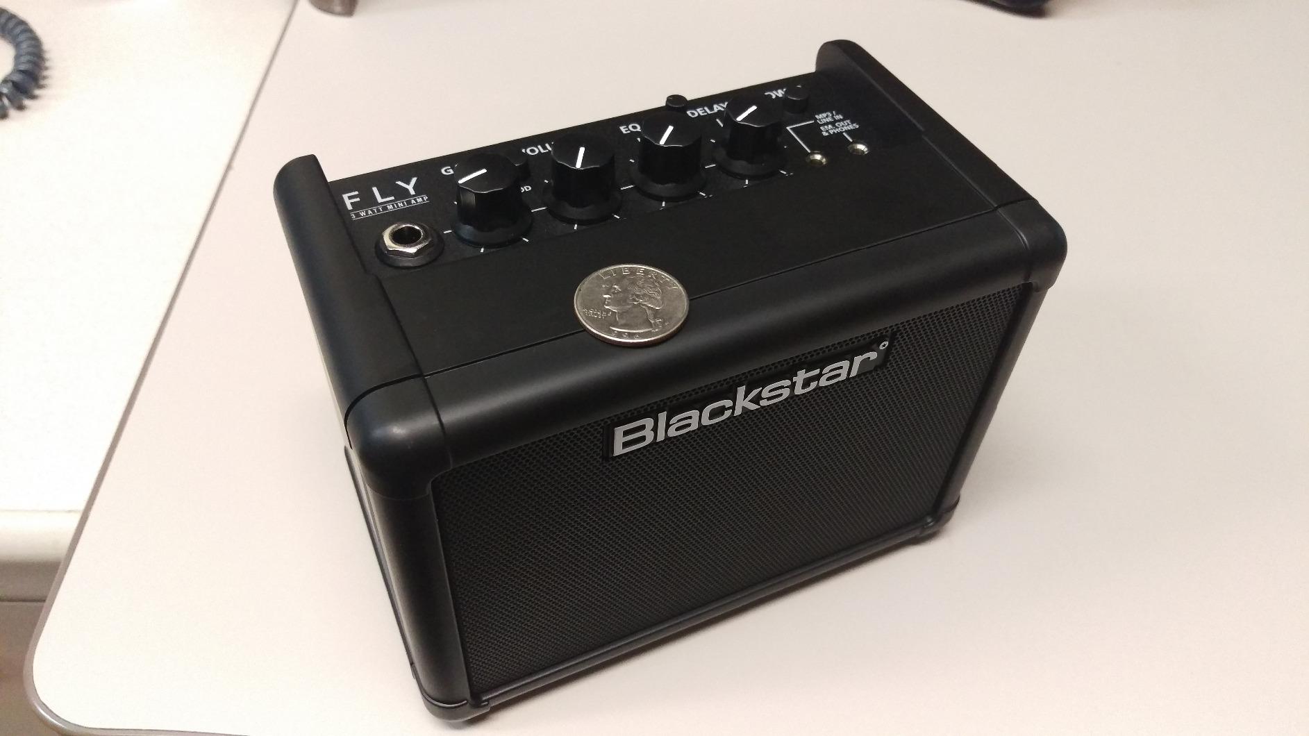 Blackstar Fly 3 - 3-watt 1x3 inch Compact Mini Guitar Amplifier w/ 2 Channels and Patented ISF - Black customer photo 1