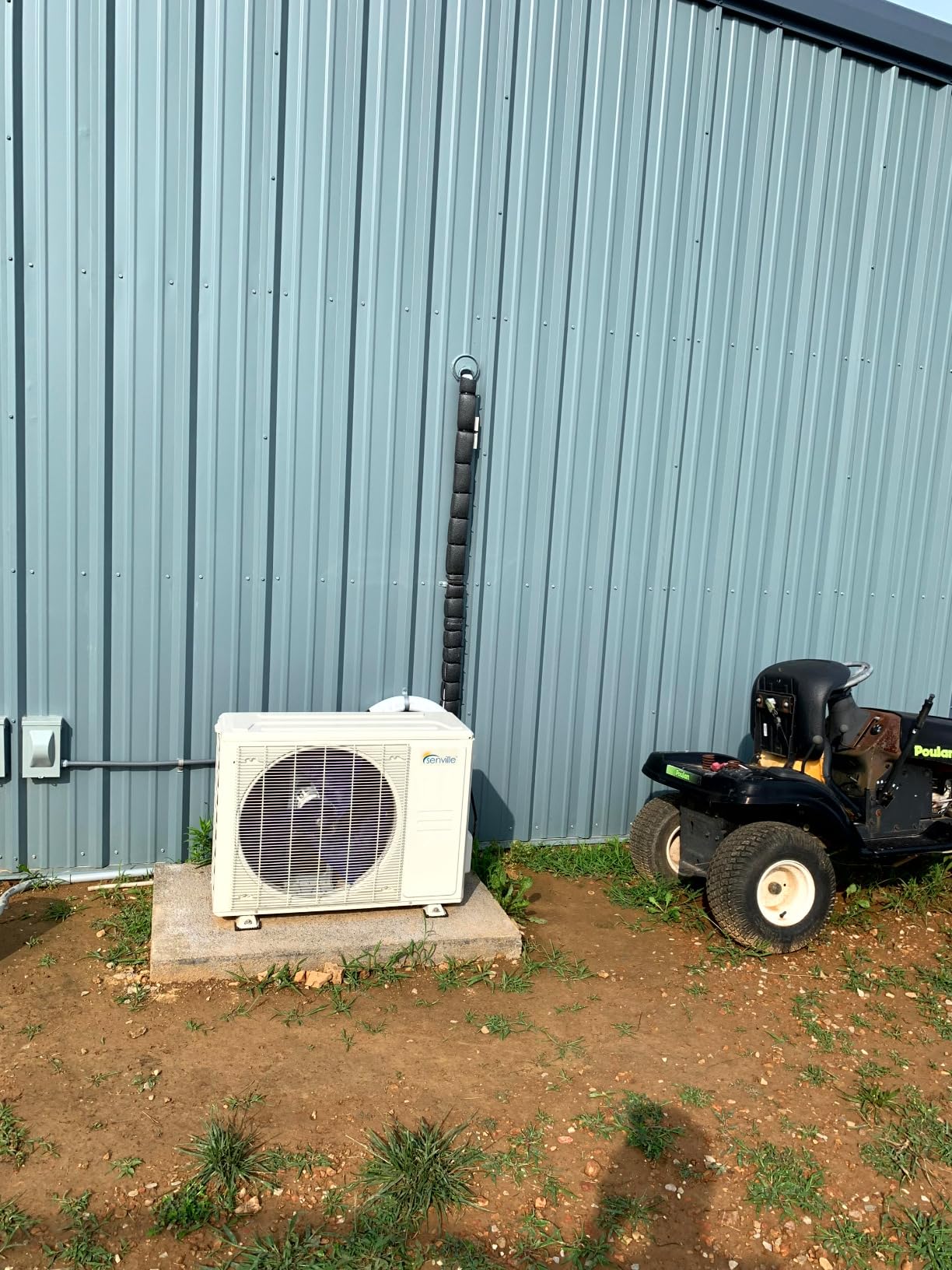Senville LETO Series Mini Split Air Conditioner Heat Pump, 24000 BTU 208/230V, Inverter, Works with Alexa, 2 Ton, White customer photo 1