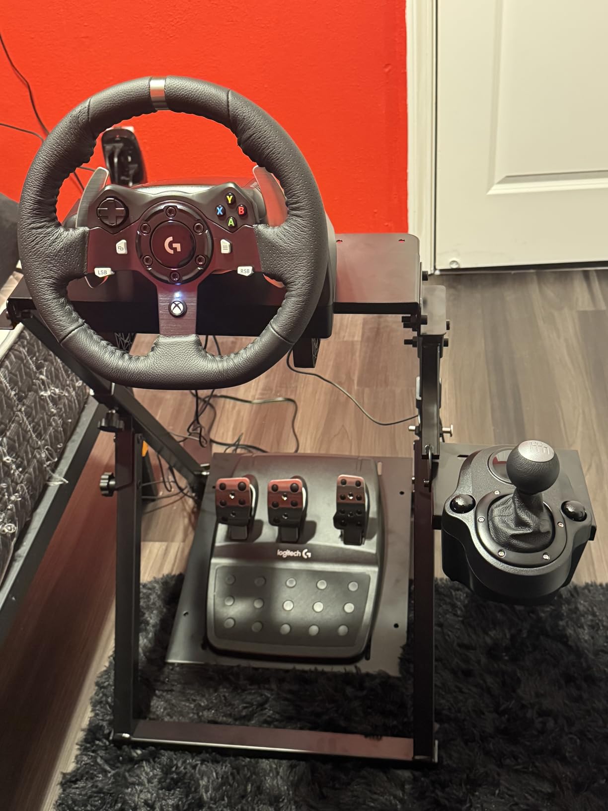 Logitech G Driving Force Shifter - Compatible with G29, G920 & G923 Racing Wheels for PlayStation 5, PlayStation 4, Xbox Series X|S, Xbox One, and PC customer photo 2