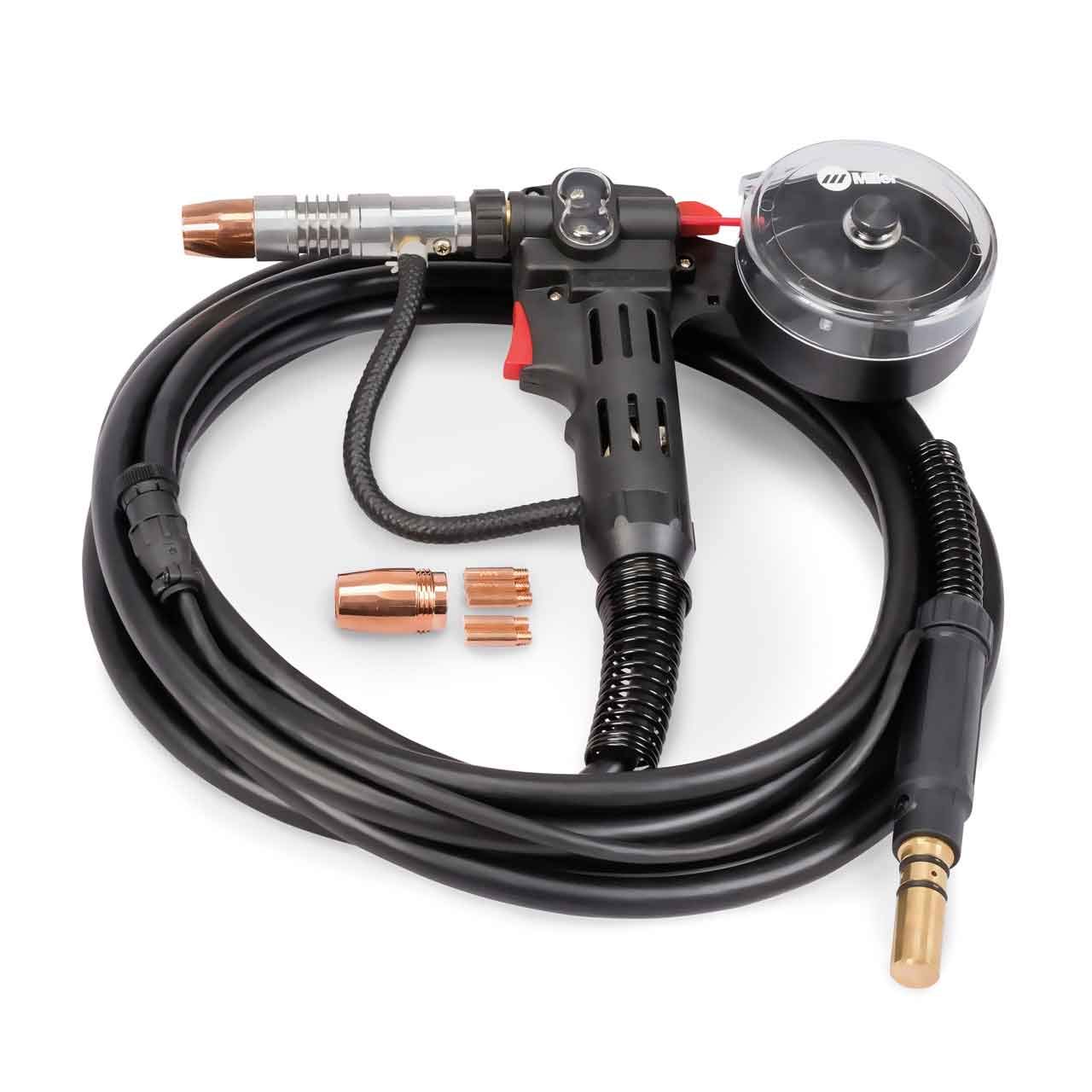 Miller Spoolmate 150 Spool Gun - 150A MIG Welder Spool Gun for Aluminum, Steel & Stainless Steel - Aluminum Spool Gun Welder with 20-Ft Cable, Nozzle & Extra Contact Tips - Ideal for Light Fabricators customer photo 1
