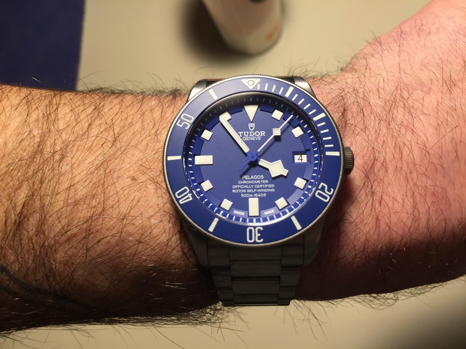 Tudor Pelagos Chronometer Automatic Blue Dial Men's Watch M25600TB-0001 customer photo 2