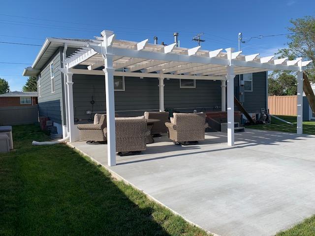 Regency Grande 12' x 24' Vinyl Pergola customer photo 2