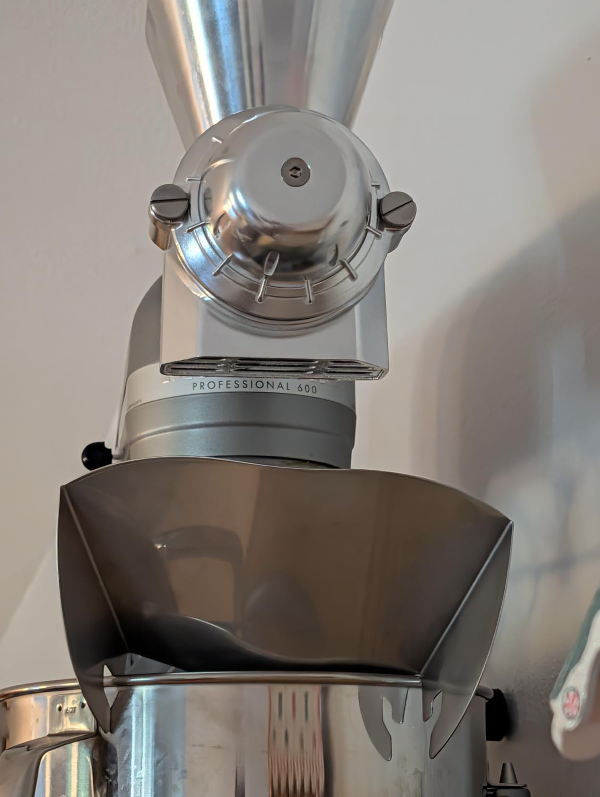 New Metro Design PC-10 Pouring Chute Compatible with KitchenAid Stand Mixer with Stainless Steel Bowl, Silver customer photo 2