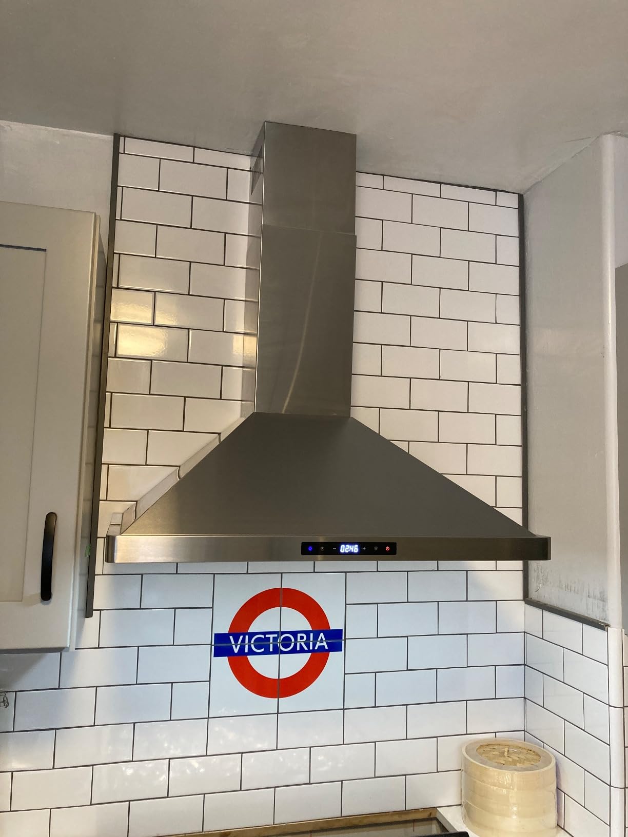COSMO COS-63175S 30 in. Vista Collection 380 CFM Ducted Wall Mount Range Hood, Touch Controls, LED Lights, Stainless Steel customer photo 2