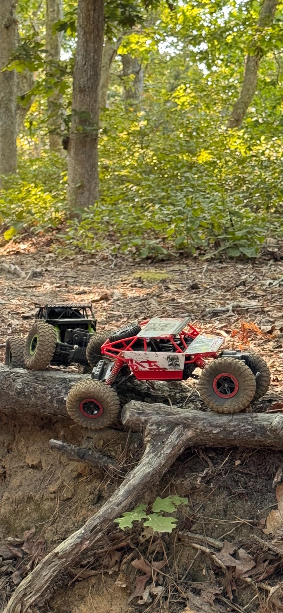 Cheerwing 1:18 Rock Crawler 2.4Ghz Remote Control Car 4WD Off Road RC Monster Truck 2 Battery (Red) customer photo 2