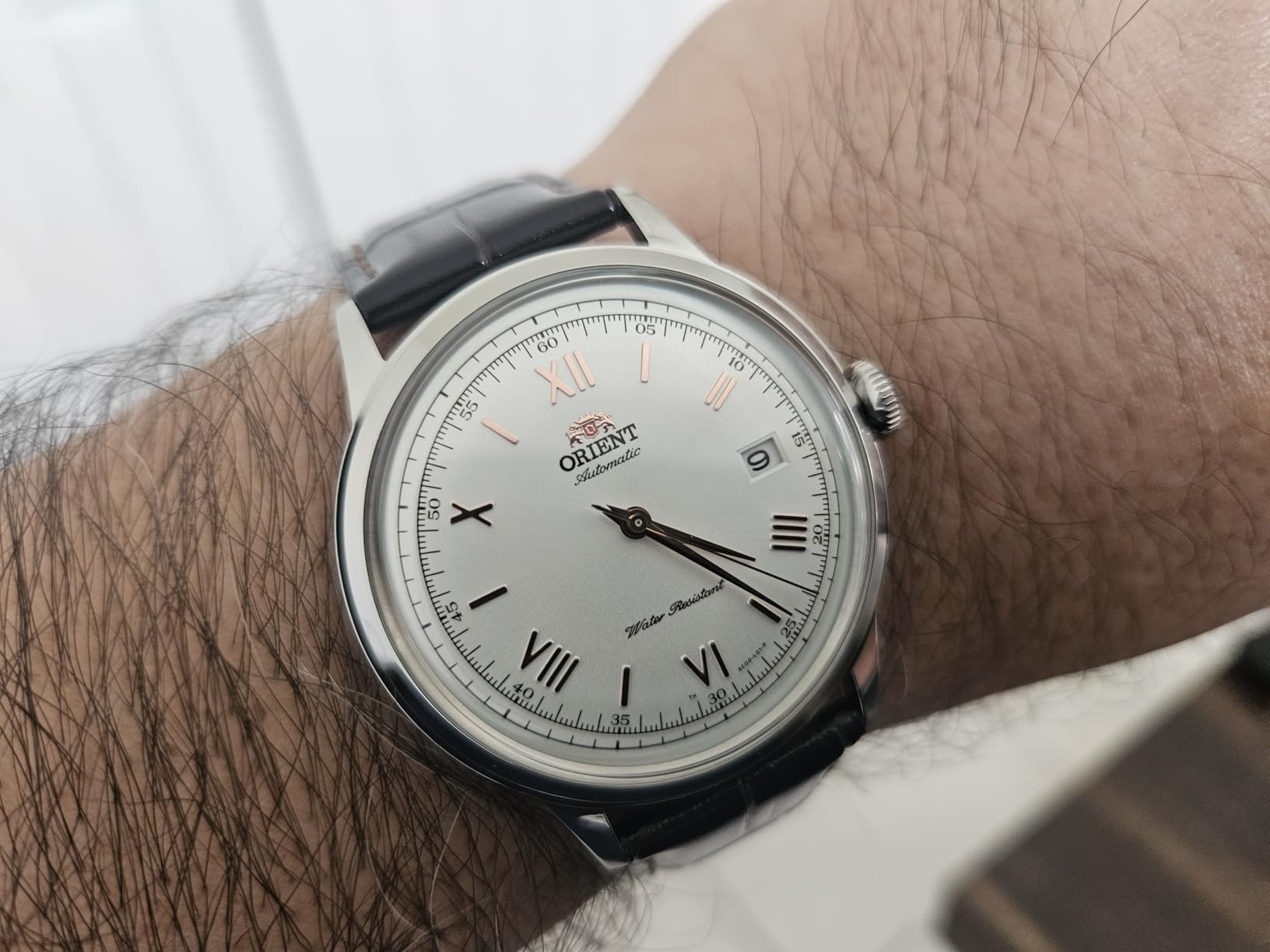Orient Bambino Version 2 Automatic/Hand-Winding Wrist Watch, 40.5 mm Case, Classic Watch customer photo 1
