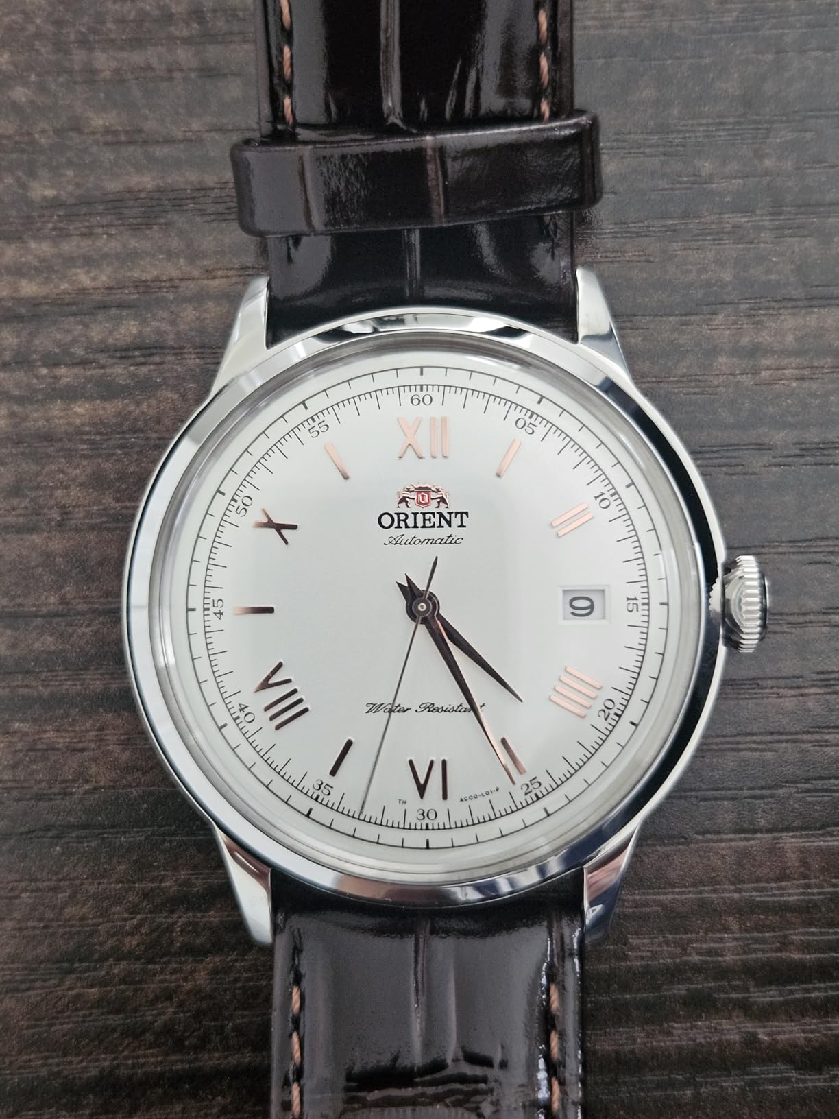Orient Bambino Version 2 Automatic/Hand-Winding Wrist Watch, 40.5 mm Case, Classic Watch customer photo 2