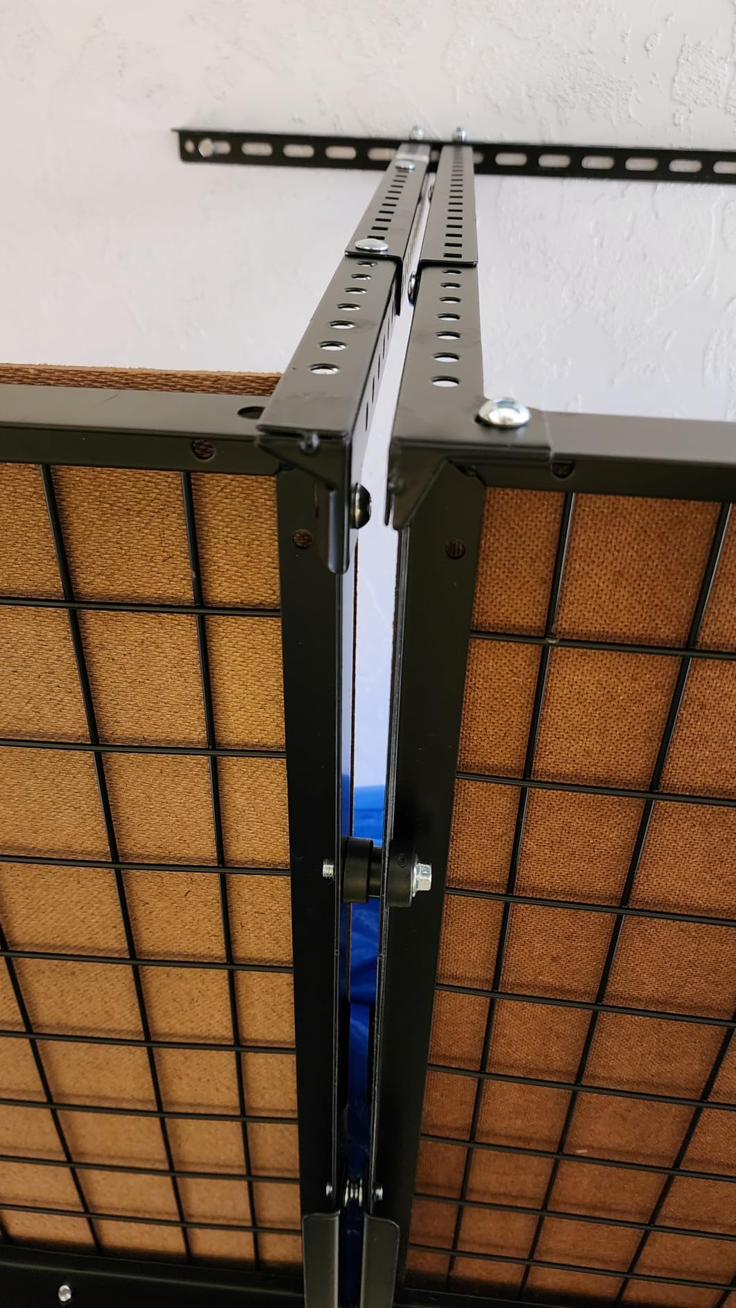 FLEXIMOUNTS 4x6 Overhead Garage Storage Adjustable Ceiling Rack, 450lbs Weight Capacity, Black, Classic Series customer photo 2